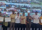 Wagub Aceh Dampingi Mendagri Serahkan Bantuan Perbaikan Rumah Rusak Bencana di Aceh Tamiang