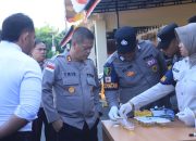Tes Urine Dadakan di Polres Aceh Utara Pastikan Personel Bersih dari Narkoba