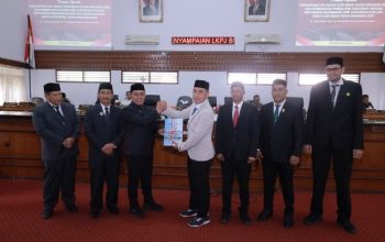 DPRK Aceh Besar Gelar Paripurna Penyampaian LKPJ 2025, Bupati Muharram Idris Paparkan Capaian Pembangunan