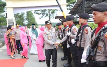 Kunker ke Polres Gayo Lues, Kapolda Aceh Tekankan Peningkatan Pelayanan dan Tandatangani Prasasti Pembangunan Polsek Dabun Gelang