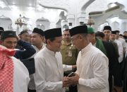 Wagub Aceh Salat Idul Adha di Masjid Raya Baiturrahman, Ribuan Jamaah Padati Pelataran