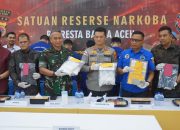Seludupkan Narkotika Sabu 4 Kg di Bandara SIM, 4 Pemuda di Tangkap