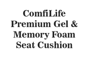 ComfiLife Premium Gel & Memory Foam Seat Cushion