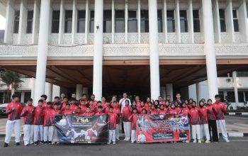 Sekda Aceh Lepas Kontingen TSA ke Sumut National Taekwondo Championship 2026