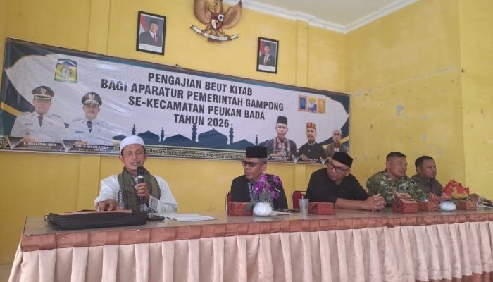 Peukan Bada Gelar Beut Kitab bagi Aparatur Gampong untuk Perkuat Integritas Pelayanan