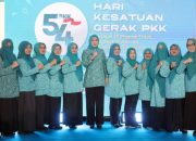 Ketua TP PKK Aceh Hadiri Pembukaan HKG PKK Nasional ke-54 dan HUT Dekranas ke-46