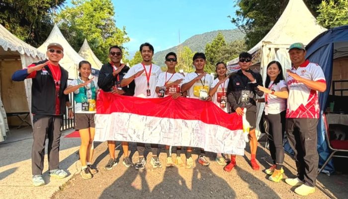 Indonesia Sapu Bersih Emas Mountain Classic SEATRC Cup 2026 di Gunung Gede Pangrango
