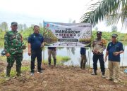 PT Surya Panen Subur Nagan Raya Kolaborasi dengan DLHK Aceh, TNI, dan Polri Tanam 500 Bibit Mangrove di Hari Mangrove Sedunia