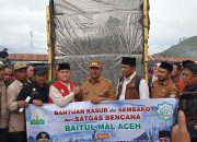 BMA Salurkan Bantuan Rp359,9 Juta untuk 96 KK Korban Kebakaran di Jagong Jeget