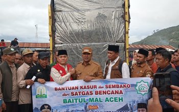 BMA Salurkan Bantuan Rp359,9 Juta untuk 96 KK Korban Kebakaran di Jagong Jeget