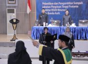 Illiza Lantik Direktur Baru RSUD Meuraxa