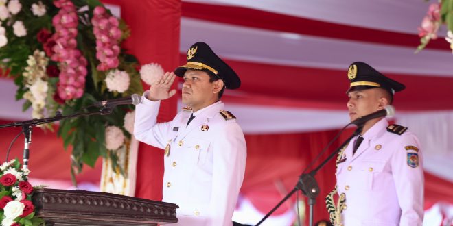 Pimpin Upacara HUT RI ke-81, Wagub Aceh Serukan Jaga Perdamaian dan Wujudkan Aceh Sejahtera