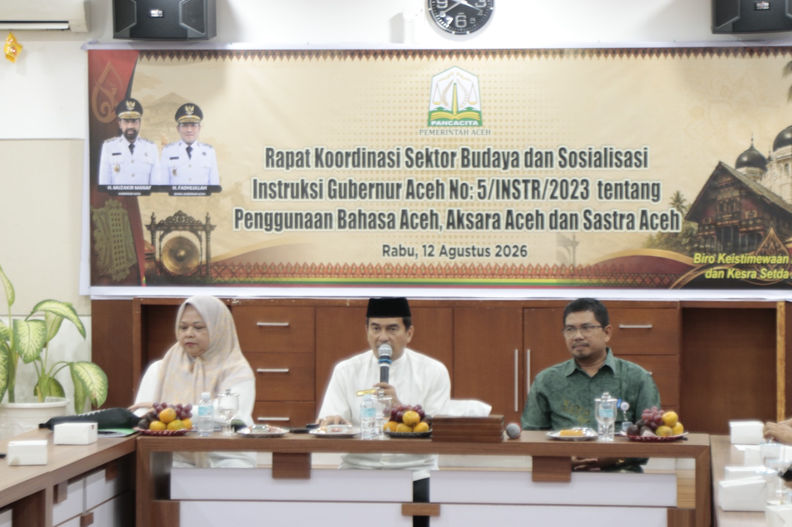 Pemerintah Aceh Perkuat Pelestarian Bahasa dan Aksara Aceh, Implementasi Instruksi Gubernur Jadi Sorotan