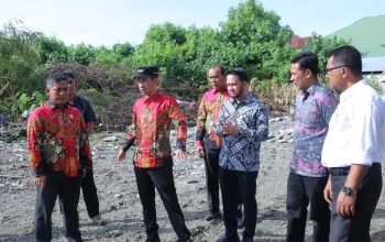 Bupati Aceh Barat Tinjau Lokasi Pembangunan Gerai Souvenir Khas Aceh Barat untuk Dukung UMKM Lokal