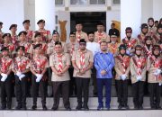 Wabup Raja Sayang Lepas Kontingen Pramuka Nagan Raya ke Jambore Nasional XII 2026